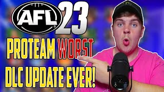 AFL23 Pro Team Is The WORST Update Ever [upl. by Bilat]