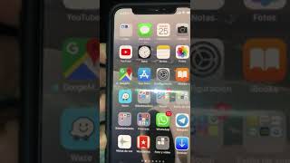 Como reiniciar resetear iPhone X solución problema de pantalla táctil [upl. by Aniroz489]