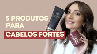 5 Produtos para Fortalecer o Cabelo [upl. by Tsiuqram]