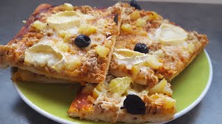 ♡♡ PIZZA AU THON  SIMPLE ET RAPIDE ♡♡ CUISINE ERIKA [upl. by Ladnek]