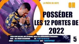 POSSEDER LES 12 PORTES DE 2022  5 Prophète Blaise Manzambi CASARHEMA [upl. by Aihsad]