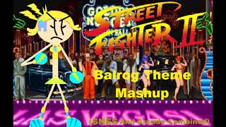 Street Fighter 2  Balrog Theme Mashup SNES And Arcade Combined [upl. by Loesceke]