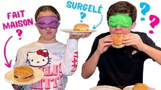 SURGELÉ ou FAIT MAISON  Challenge Gabin vs Lili [upl. by Enaile]