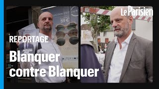 Dans le Loiret le duel à distance entre JeanMichel Blanquer et son sosie [upl. by Alegnat]