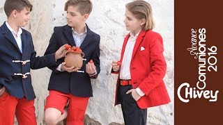 Colección trajes de comunión para niño 2016 [upl. by Aner]