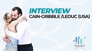 Interview Ashley CainGribble and Timothy Leduc USA  Montpellier 2022  WorldFigure [upl. by Jegar]