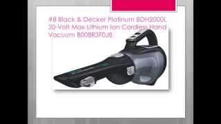 Top 10 Handheld Vacuum for Car  Best Handheld Vacuum Cleaner [upl. by Annawot]