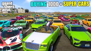 GTA 5  MICHAEL PRESIDENTS EXPENSIVE CAR COLLECTION  BB GAMING [upl. by Ayetal]