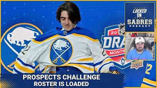 Sabres Prospects Challenge roster is loaded [upl. by Yrellav]