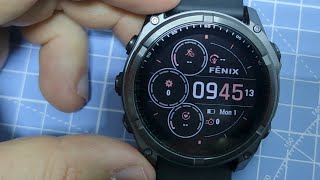 Garmin Fenix 8 Solar 51mm MIP Unboxing [upl. by Zetrac694]