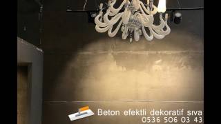 Kalekim betonart uygulama video [upl. by Anneirda]