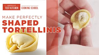 How to Make Perfectly Shaped Tortellini [upl. by Tap691]