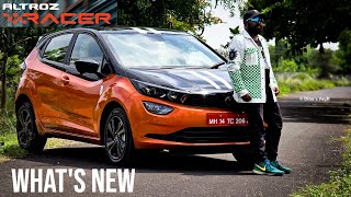 Tata Altroz Racer Review  Whats New Price Features Specs etc [upl. by Naloj]