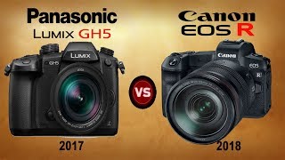 Canon EOS R vs Panasonic GH5 [upl. by Ferneau]