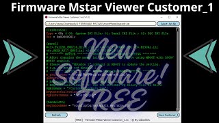 Software FREE Firmware Mstar Viewer Customer 1ini [upl. by Anaeerb43]