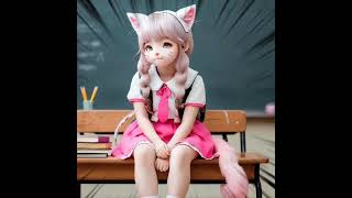 Cat School Bench Sitting cat Ideas  cat Store [upl. by Icyak]