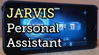 JARVIS for iPad amp iPhone Tony Starks Personal Assistant from Iron Man HowTo [upl. by Fesoy]