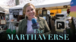 The MARTHAVERSE  Episode 8 Brimfield Antique Flea Market  Martha Stewart Fan Series RePost [upl. by Gonsalve876]