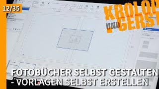 Fotobuch Vorlagen selbst erstellen  12  Fotobücher selbst gestalten 📷 KrolopampGerst [upl. by Assiram]