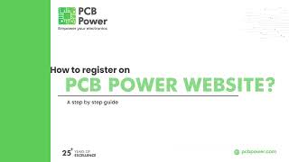 How to Register on PCB Power Website [upl. by Danete752]