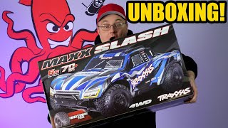 Traxxas Maxx Slash Unboxing [upl. by Llerrad]