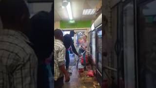 Another Video of Irish Woman destroying products in a Nigerian shop in Dublin [upl. by Cheyney]