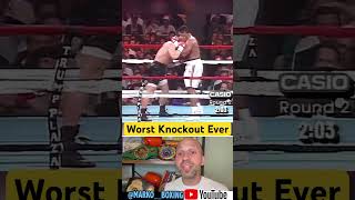 The most brutal knockout in boxing history Ray Mercer versus Tommy Morrison￼ [upl. by Kopans30]