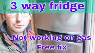 Motorhome fridge not working on gas Thetford fridge [upl. by Riess713]