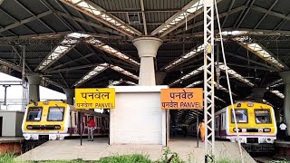 Panvel Railway Station Mumbai Harbour Railway Line [upl. by Pega]