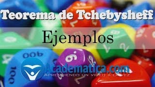 Teorema de Tchebysheff ejemplos [upl. by Sulihpoeht409]