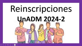 👀📣Resinscripciones UnADM 20242👌✅ [upl. by Kcin]