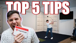 Top 5 MEVO Plus Setup Tips for SUPER Accurate Readings  Golf Simulator [upl. by Eitak]