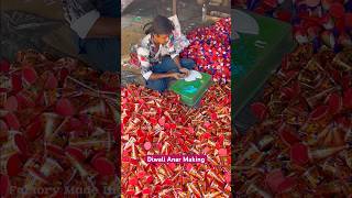 Diwali Anar Making Inside Factory  Diwali Crackers shorts [upl. by Aisan]