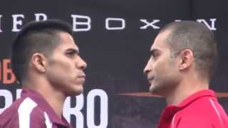 Vic Darchinyan vs Jesus Marcelo Cuellar  FACE OFF [upl. by Otreblif]