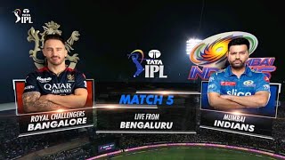 RCB vs MI ipl 2023 highlights AB SPORTS [upl. by Enyrehtac336]