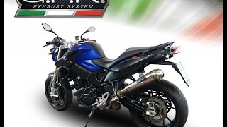 BMW F 800 R 2015 GPR EXHAUST SYSTEM SCARICO GPR F 800 R 2015 [upl. by Christie]