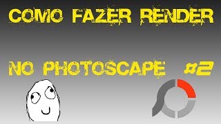 Como Fazer Render No Photoscape 2 [upl. by Trebor857]