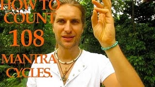 MANTRA  How to count 108 MANTRACYCLES without a Mala or Rosary [upl. by Ternan260]