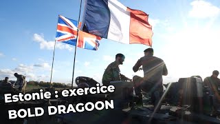 Exercice BOLD DRAGOON pour le bataillon multinational de l’OTAN [upl. by Aihsema]