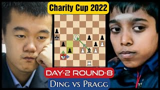 Ding Stunned by Pragg  Ding Liren vs Praggnanandhaa R  Charity Cup Meltwater Champions Chess Tour [upl. by Enriqueta356]