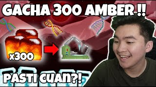 Gacha 300 Amber Block Cuan Banyak Kah  Growtopia Gacha Profit 2023 [upl. by Iloj]