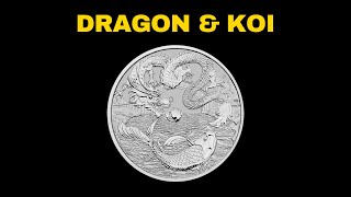 SPECIAL Perth Mint Dragon amp Koi 1oz Silver Coin  PerthBullioncomau [upl. by Suiratnauq]