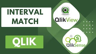 Interval Match in Qlik qliksense qlik qlikcloud qliksaas qlikview [upl. by Odlabso]