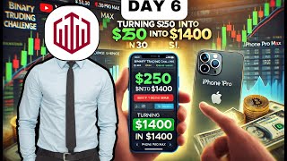 DAY 6 Turn 250 into an iPhone 16 Pro Max with This Trading Hack [upl. by Eslehc800]