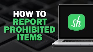 How to Report Prohibited Items on Shpock Easiest Way​​​​​​​ [upl. by Daniell234]