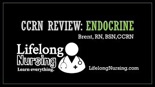 CCRN Endocrine Review Video [upl. by Assirrac]