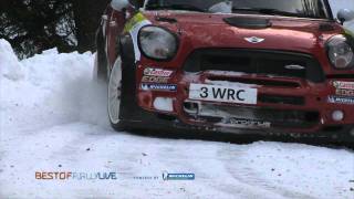 MINI testing before the Rallye MonteCarlo  BestofRallyLivecom [upl. by Engedus595]