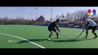 Inside Hockey Skill Jab to block tackle [upl. by Erotavlas326]