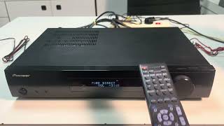 Pioneer VSXS300  test funzionamento [upl. by Penney]