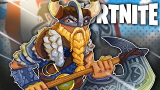 THE VIKINGS ARE TAKING OVER FORTNITE  Fortnite Battle Royale [upl. by Arrekahs]